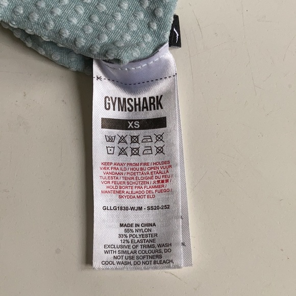 EUC Gymshark Vital Seamless Leggings Bra Set Size XS Light Green Marl Matching - Picture 9 of 16